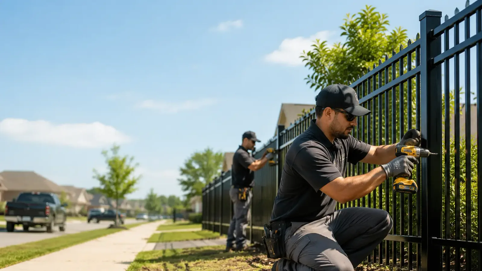 Metal Fence Installation in Perkiomenville, PA